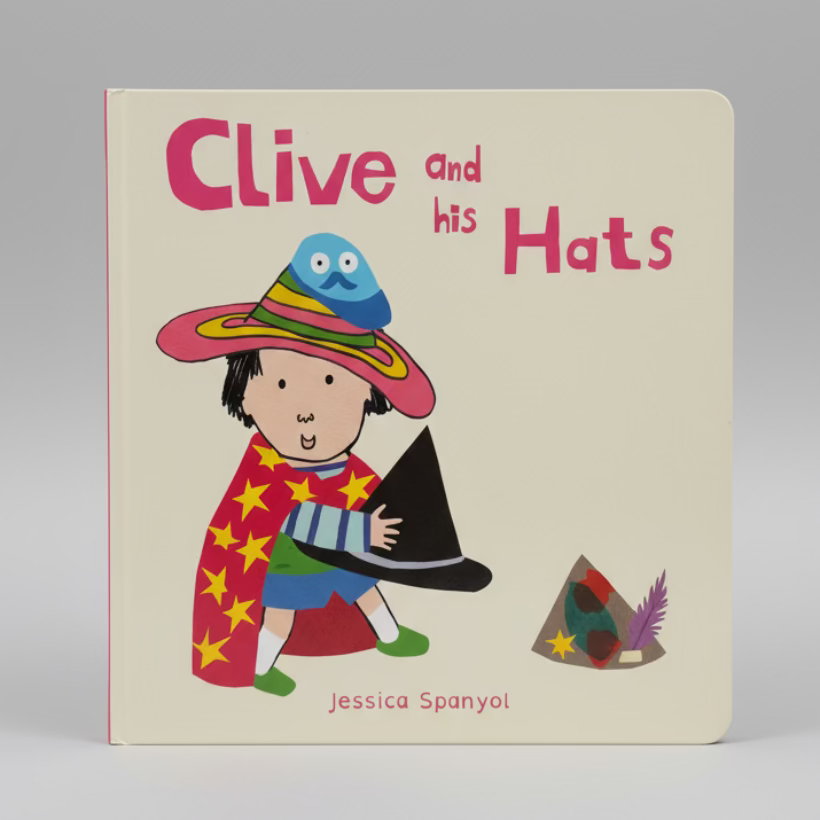 Clive and his Hats Board Book