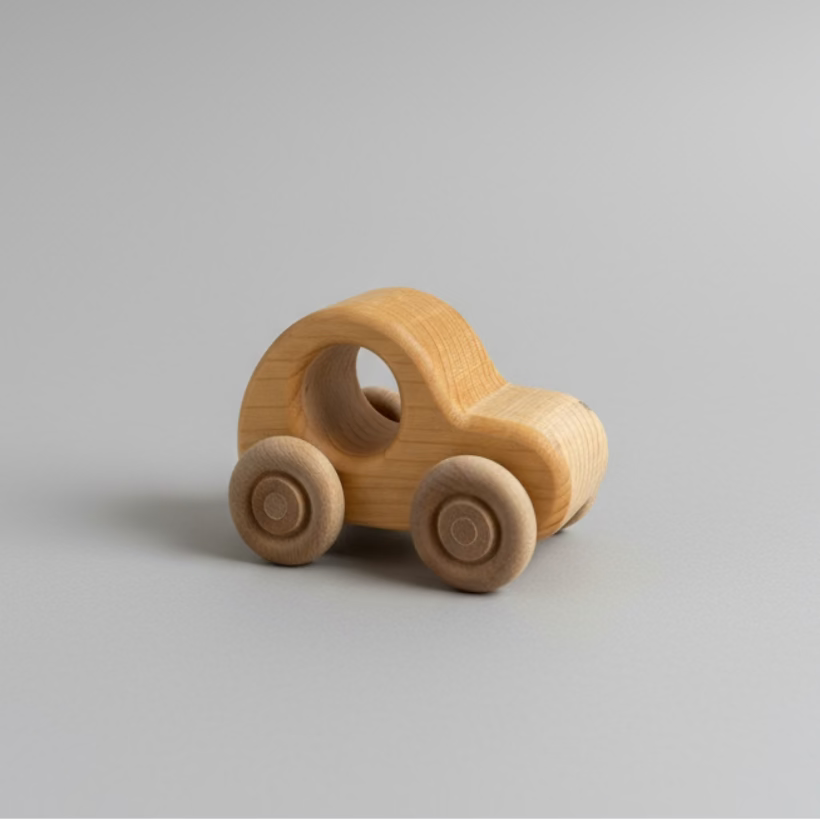 DoodleTown Wooden Car