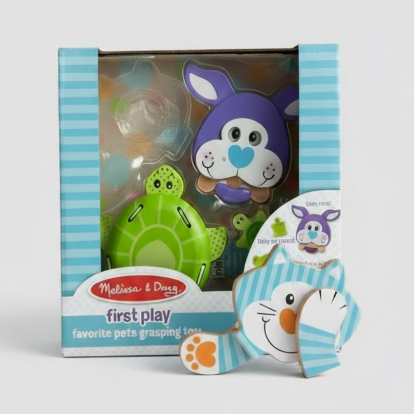 Melissa & Doug First Play Favorite Pets Grasping Game