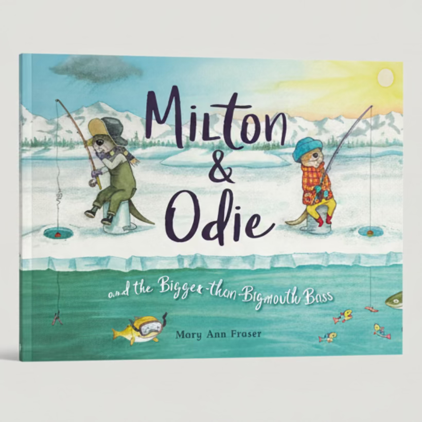 Milton & Odie and the Bigger than Bigmouth Bass Paperback Book