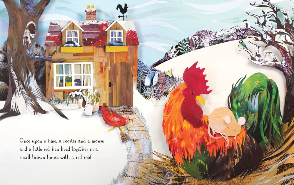 The Little Red Hen Paperback Book