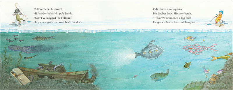 Milton & Odie and the Bigger than Bigmouth Bass Paperback Book